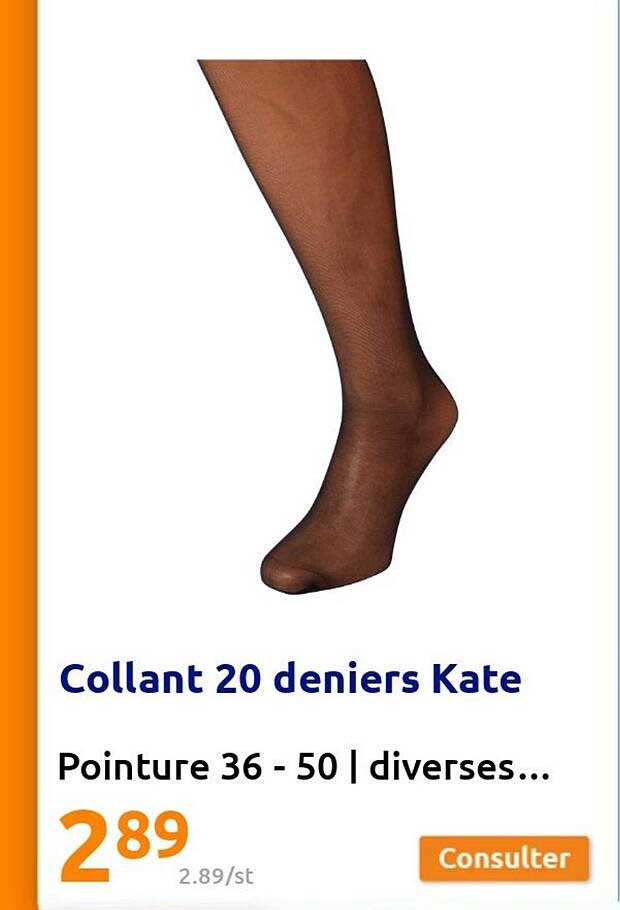 collant 20 derniers kate