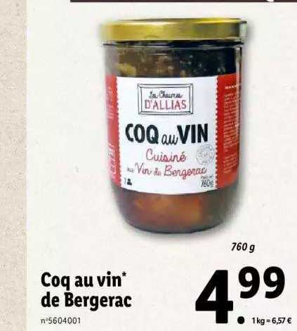 Coq Au Vin De Bergerac
