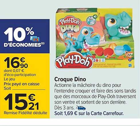 coque dino play-doh