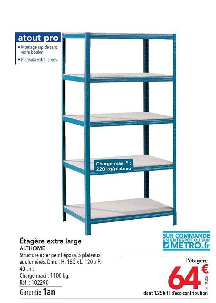 étagère Extra Large Althome