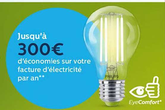 facture d'électricité par an
