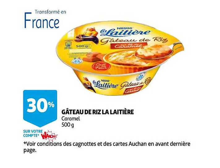 Gâteau De Riz La Laitière