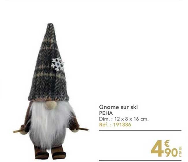 gnome sur ski peha