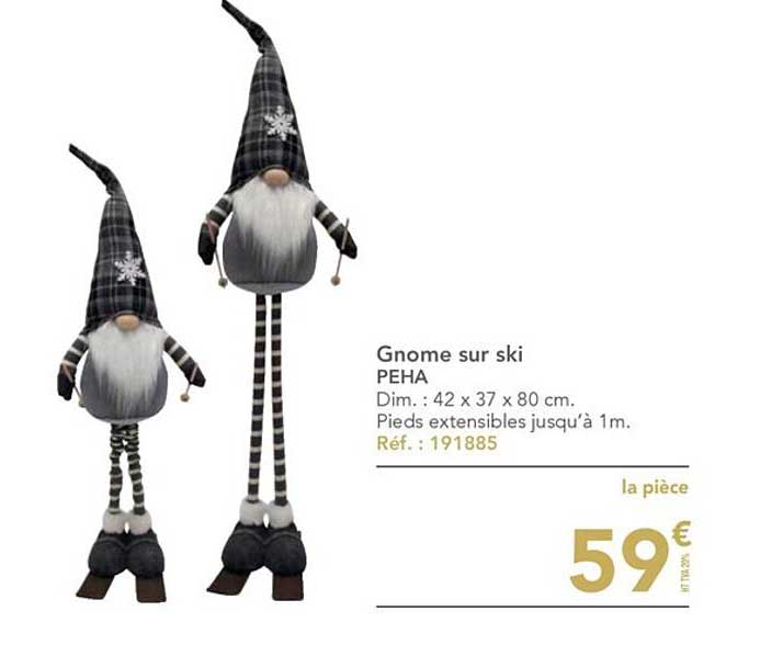 gnome sur ski peha