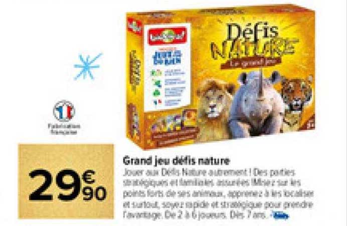 grand jeu défis nature