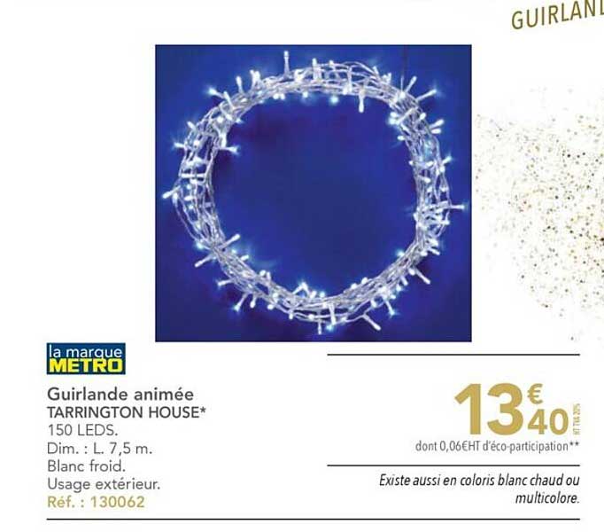 guirlande animée tarrington house