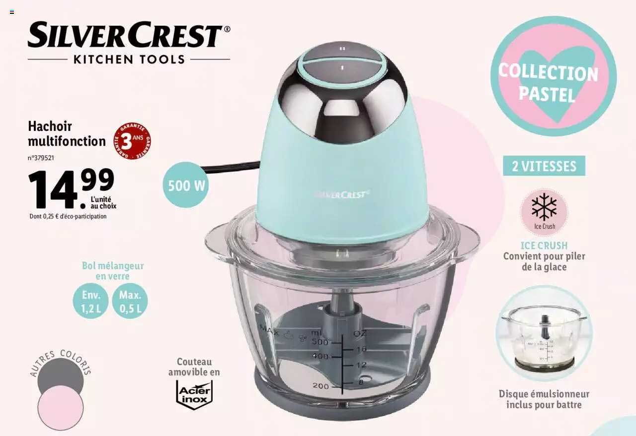 Hachoir Multifonction Silvercrest