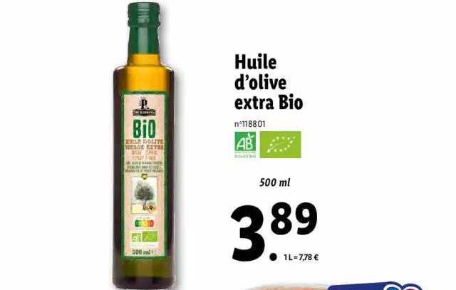 Huile D'olive Extra Bio
