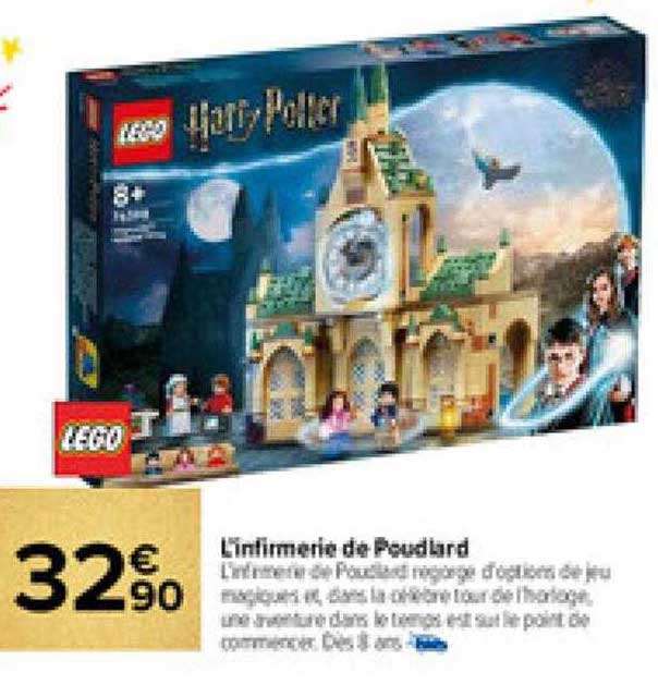 l'infirmerie de poudlard lego harry potter