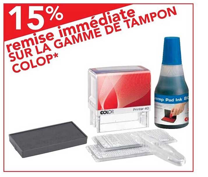la gamme de tampon colop