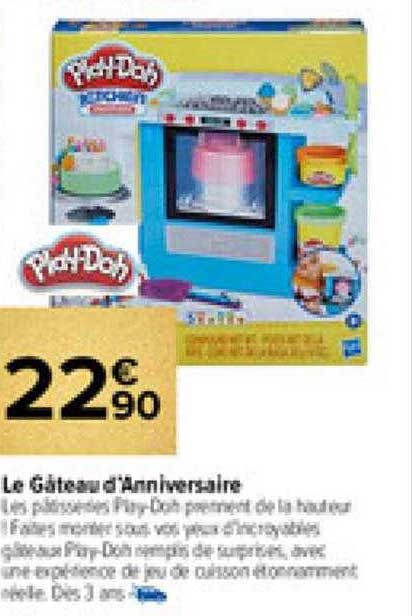 Le Gâteau D'anniversaire Play-doh