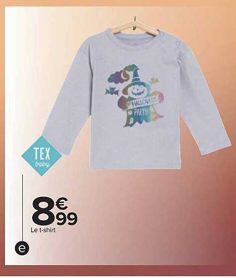 le t-shirt tex baby