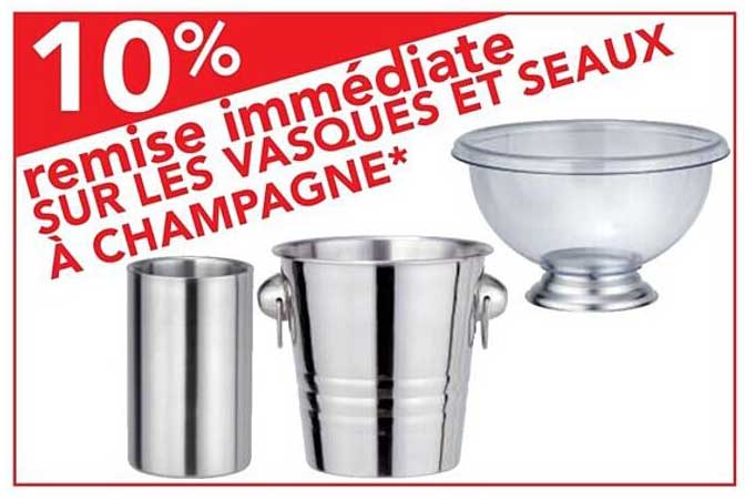 les vasques et seaux à champagne