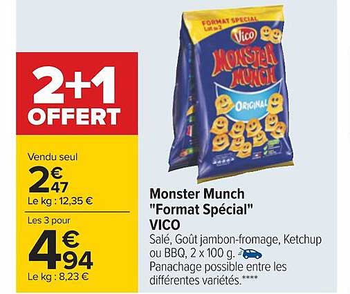 monster munch "format spécial" vico