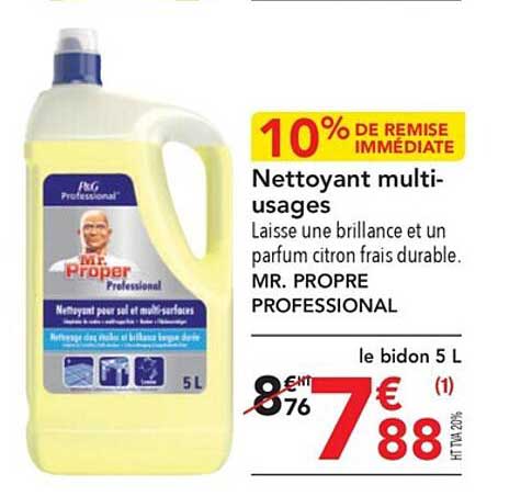 nettoyant multi-usages mr. propre professional