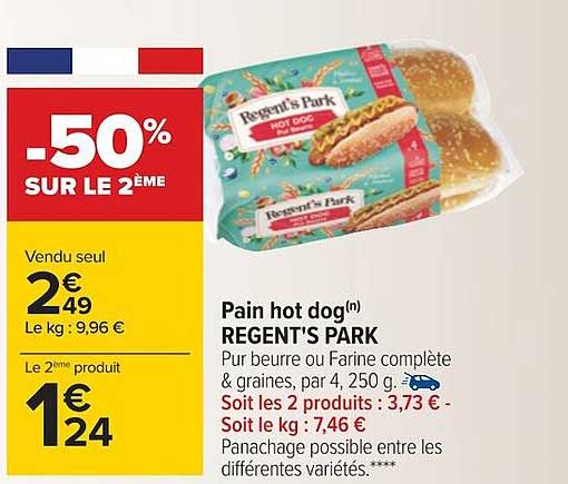 pain hot dog regent's park