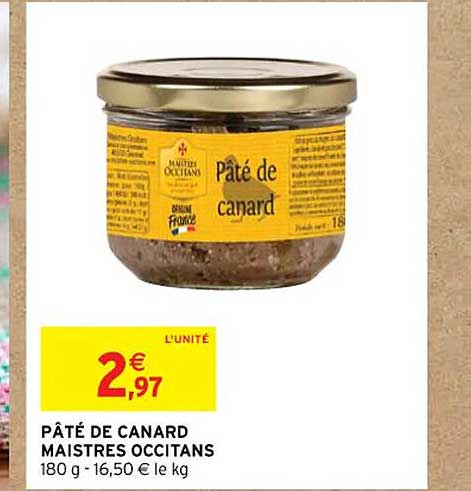 Pâté De Canard Maistres Occitans