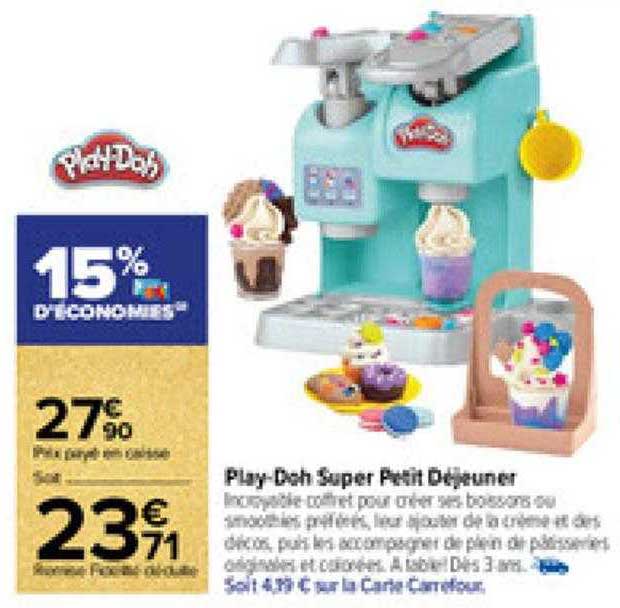 play-doh super petit déjeuner