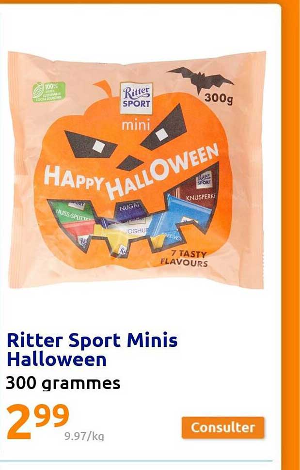 ritter sport minis halloween