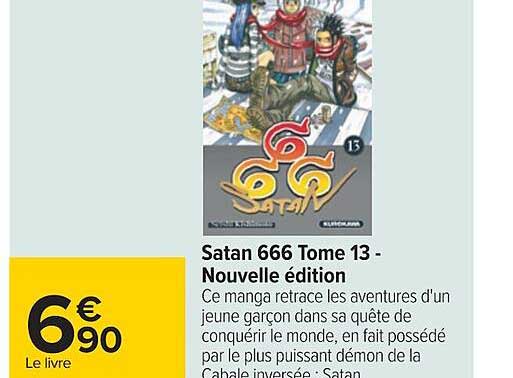 satan 666 tome 13 - nouvelle édition