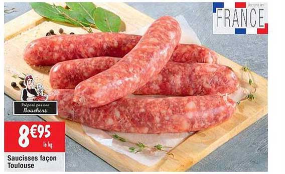 saucisses façon toulouse