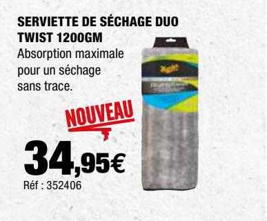 Serviette De Séchage Duo Twist 1200 Gm