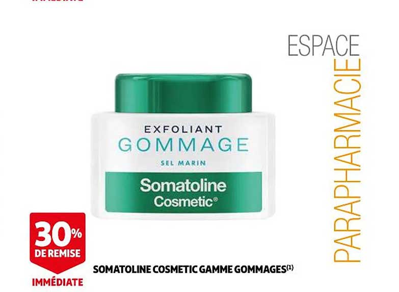 somatoline cosmetic gamme gommages
