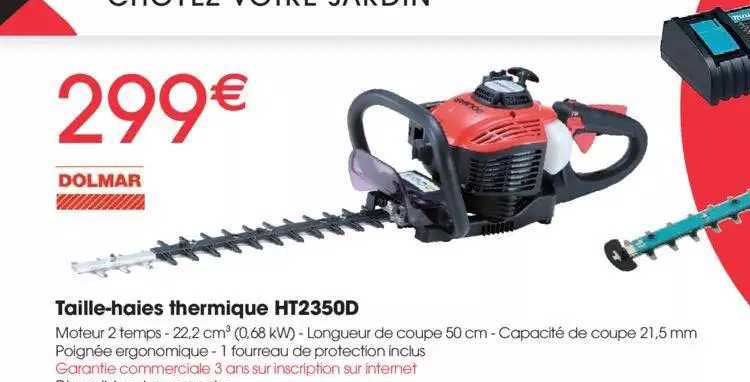 taille-haies thermique ht2350d dolmar