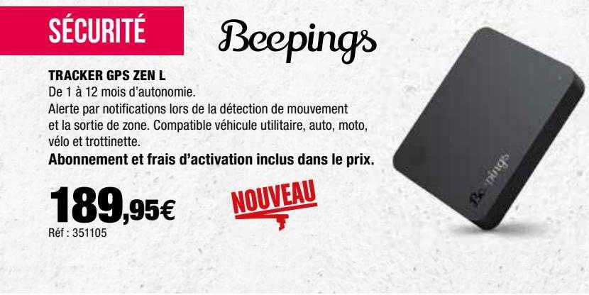 tracker gps zen l beepings