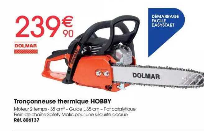 tronçonneuse thermique hobby