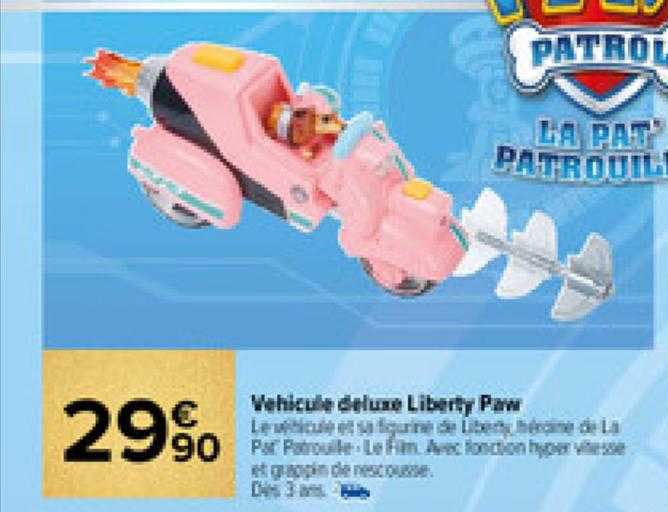 véhicule deluxe liberty paw