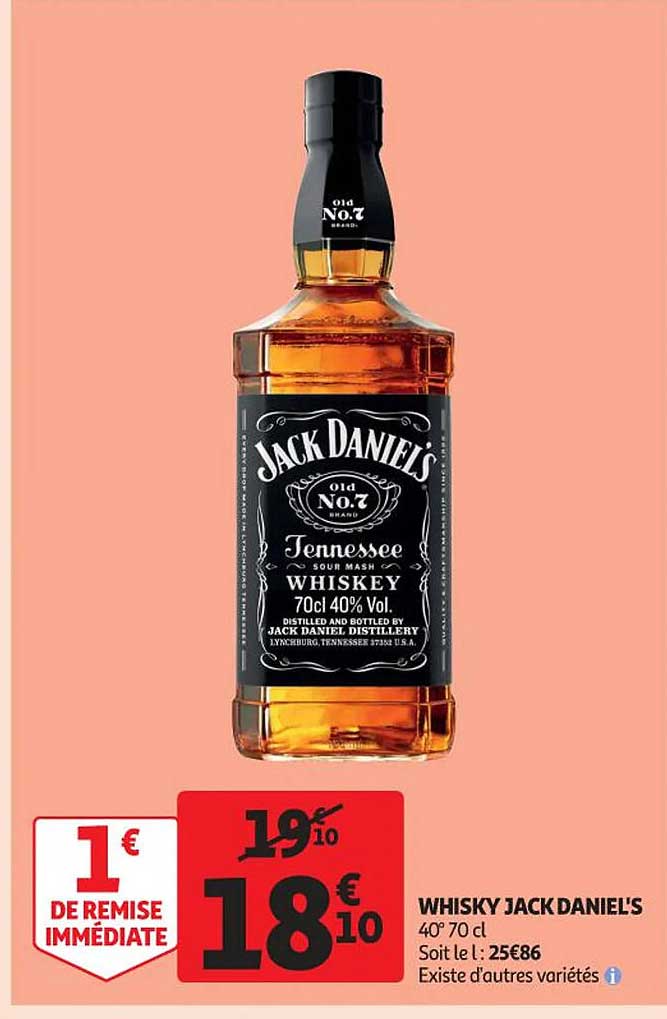 whisky jack daniel's