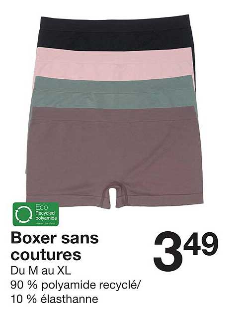 Boxer Sans Coutures
