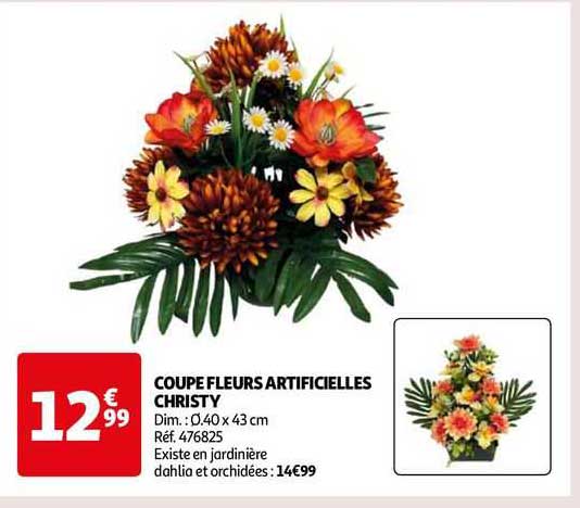 Coupe Fleurs Artificielles Christy