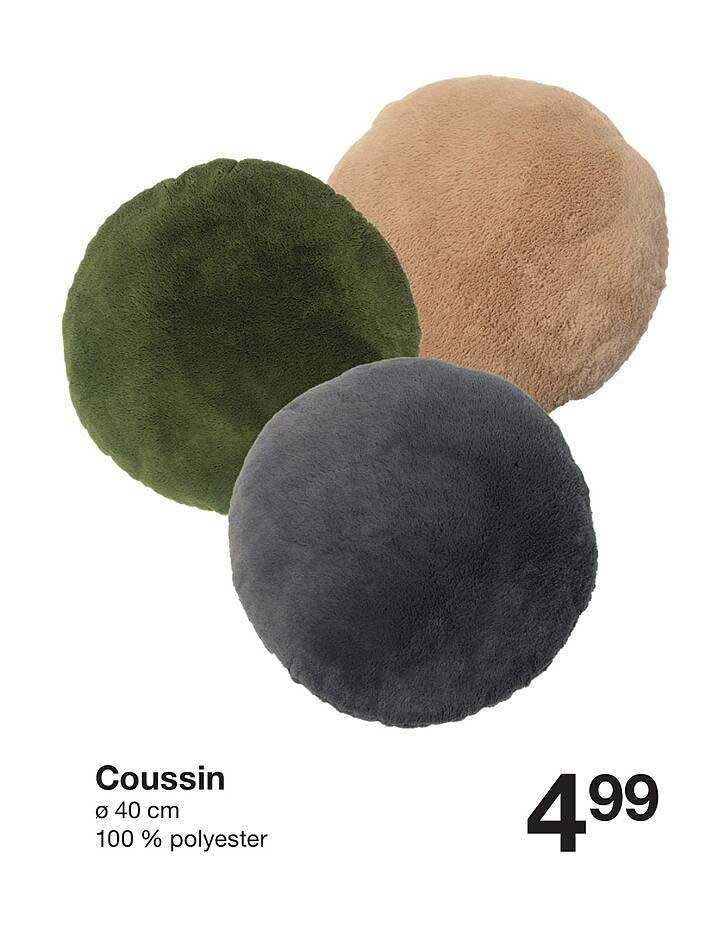 coussin ø 14cm