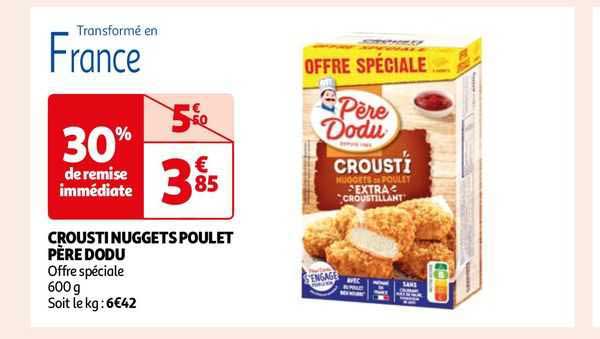 Crousti Nuggets Poulet Père Dodu