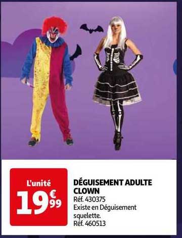 Déguisement Adulte Clown