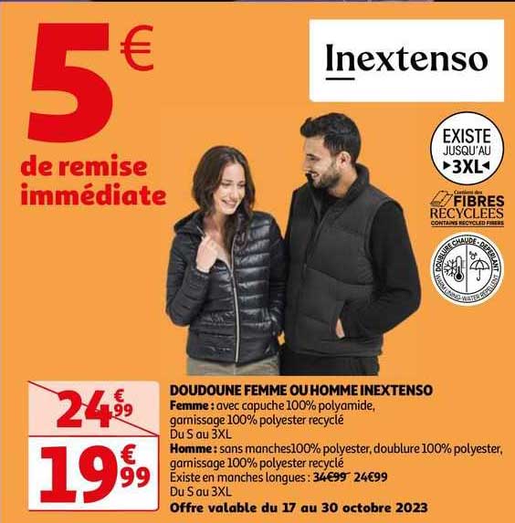 Doudoune Femme Ou Homme Inextenso