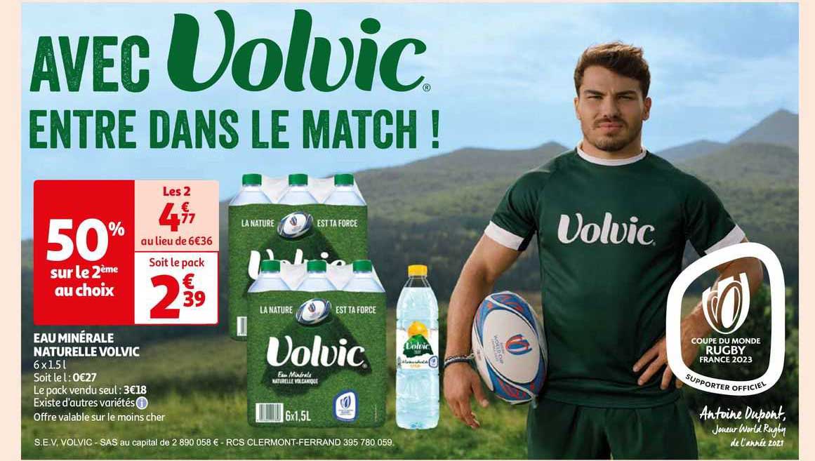 Eau Minérale Naturelle Volvic