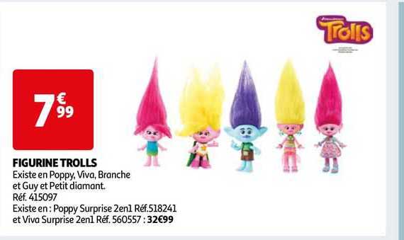 figurine trolls