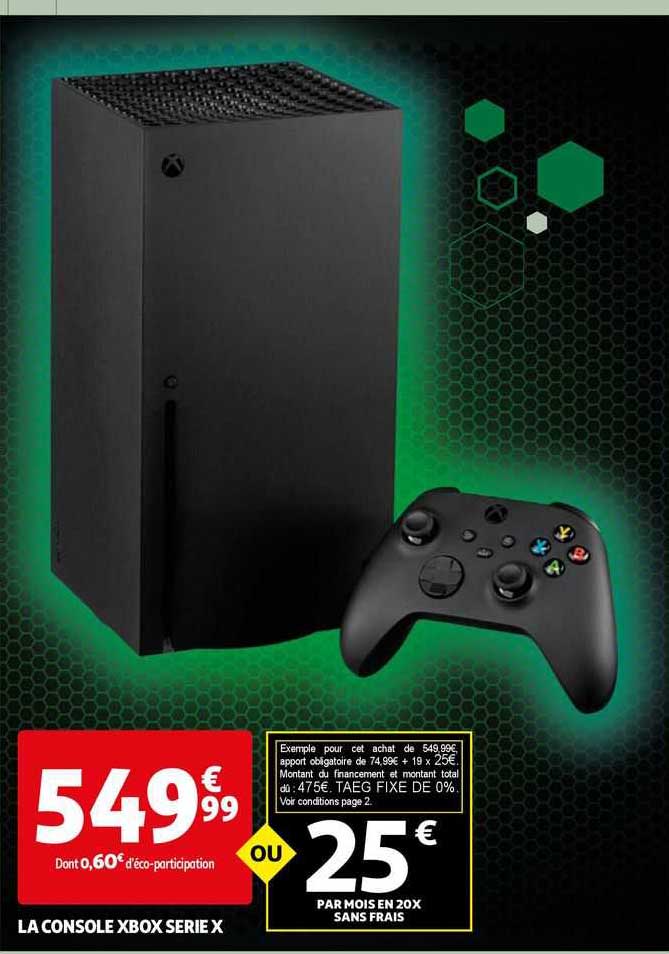 la console xbox serie x