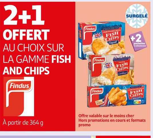 La Gamme Fish And Chips Findus