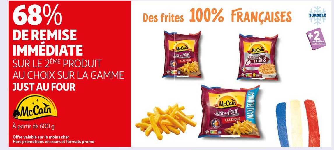 La Gamme Just Au Four Mc Cain