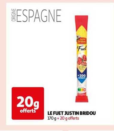 le fuet justin bridou