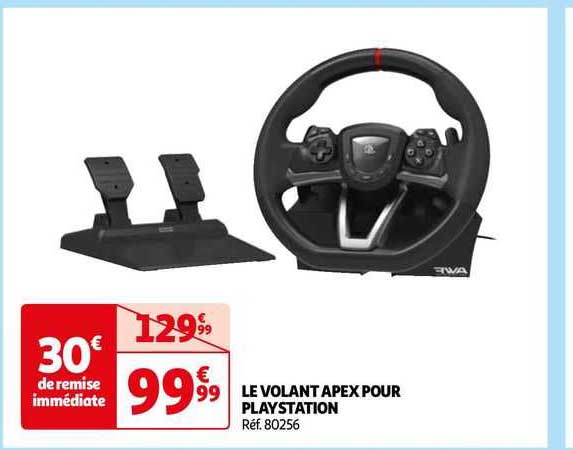 le volant apex pour playstation