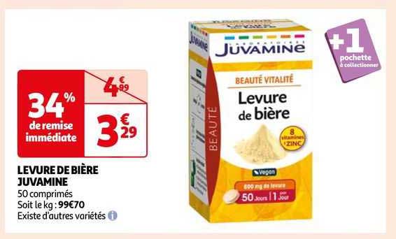 Levure De Bière Juvamine