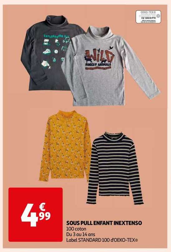 sous pull enfant inextenso