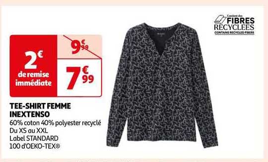 tee-shirt femme inextenso