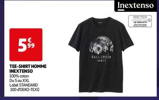 Tee-shirt Homme Inextenso