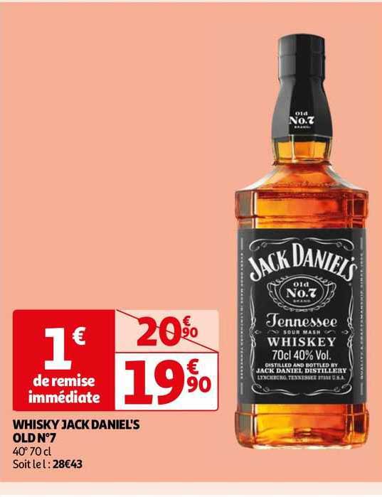 whisky jack daniel's old n°7